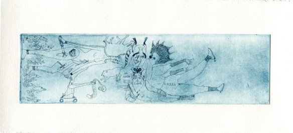 eau forte cul de jate horizontal